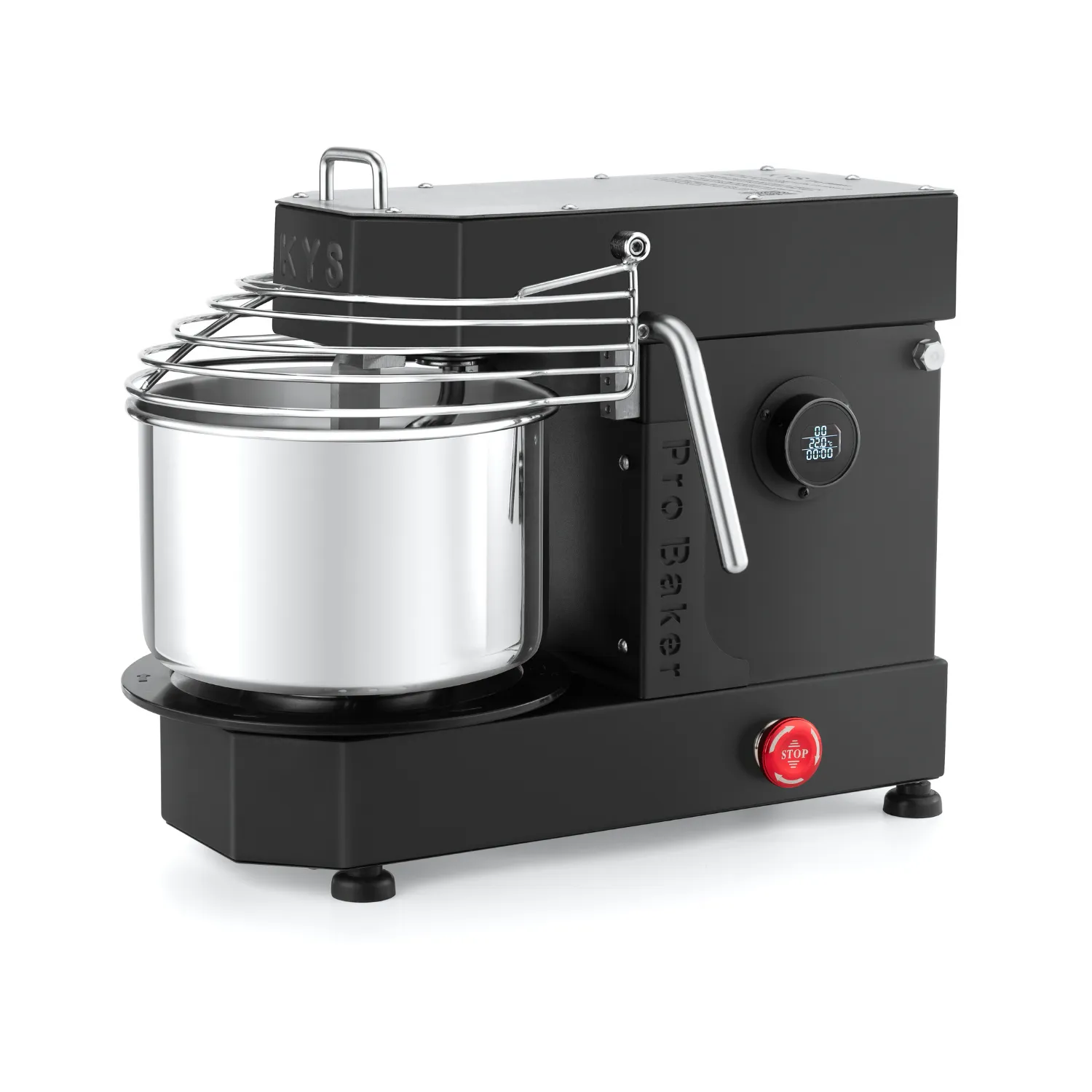 KYS Pro Baker Easy 5 eltemaskin svart 220V 5 liter