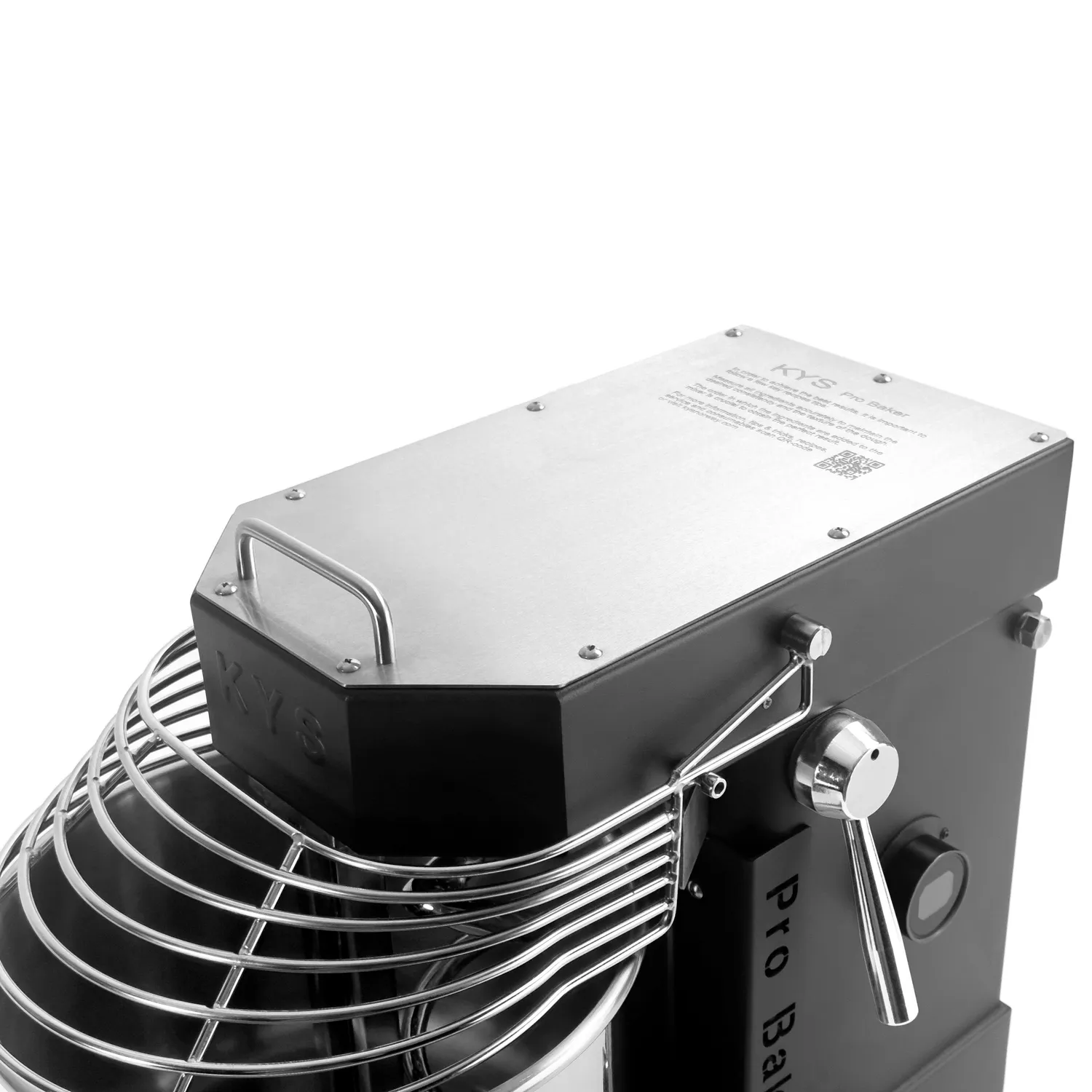 KYS Pro Baker Easy 10 eltemaskin svart 220V 10 liter