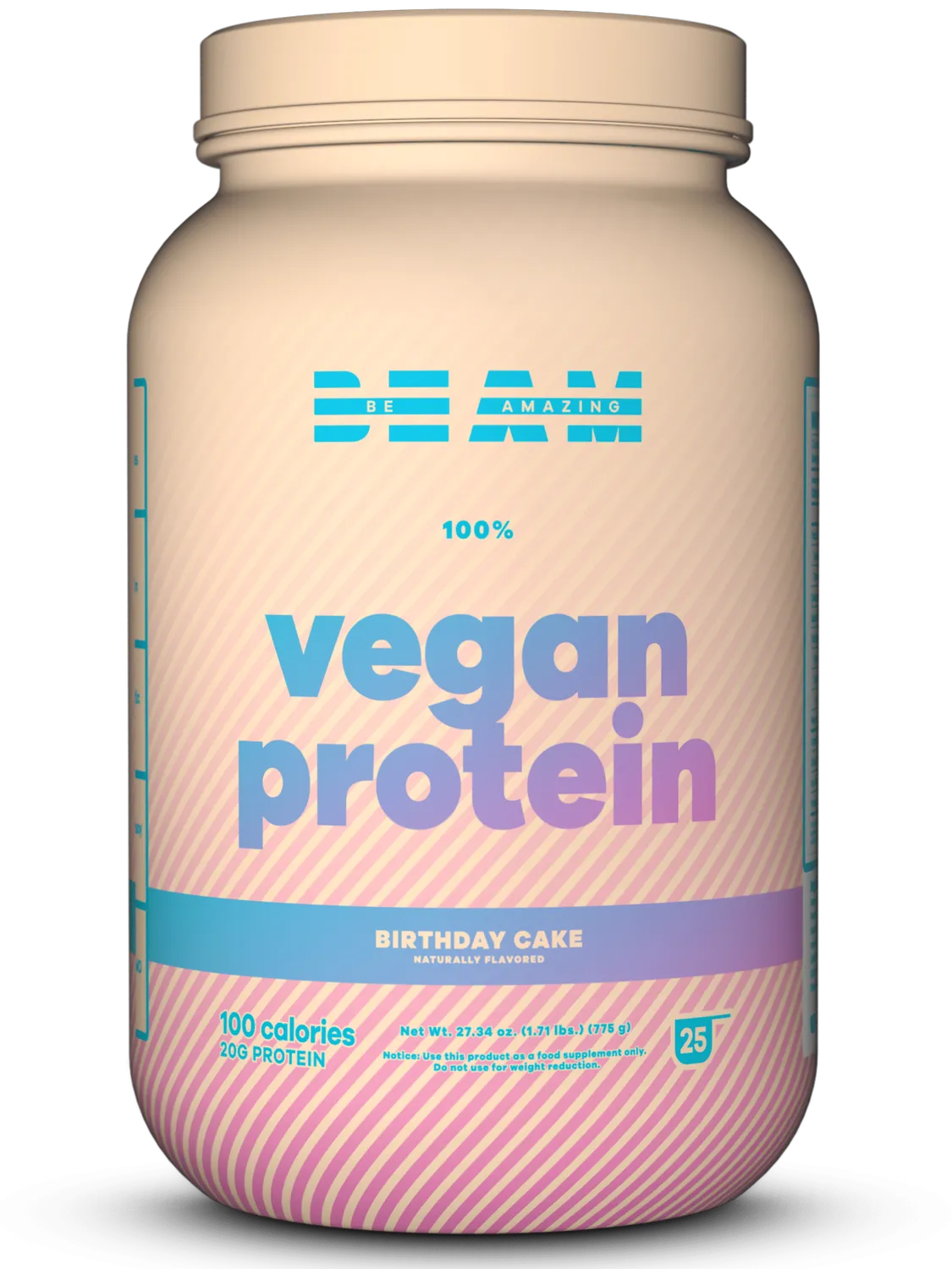 BlendJet BEAM Be Amazing vegansk proteinpulver 25 porsjoner