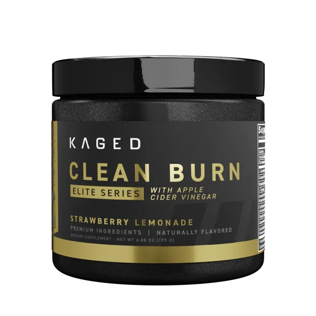 Kaged Clean Burn Elite fettforbrenner strawberry lemonade 30 porsjoner
