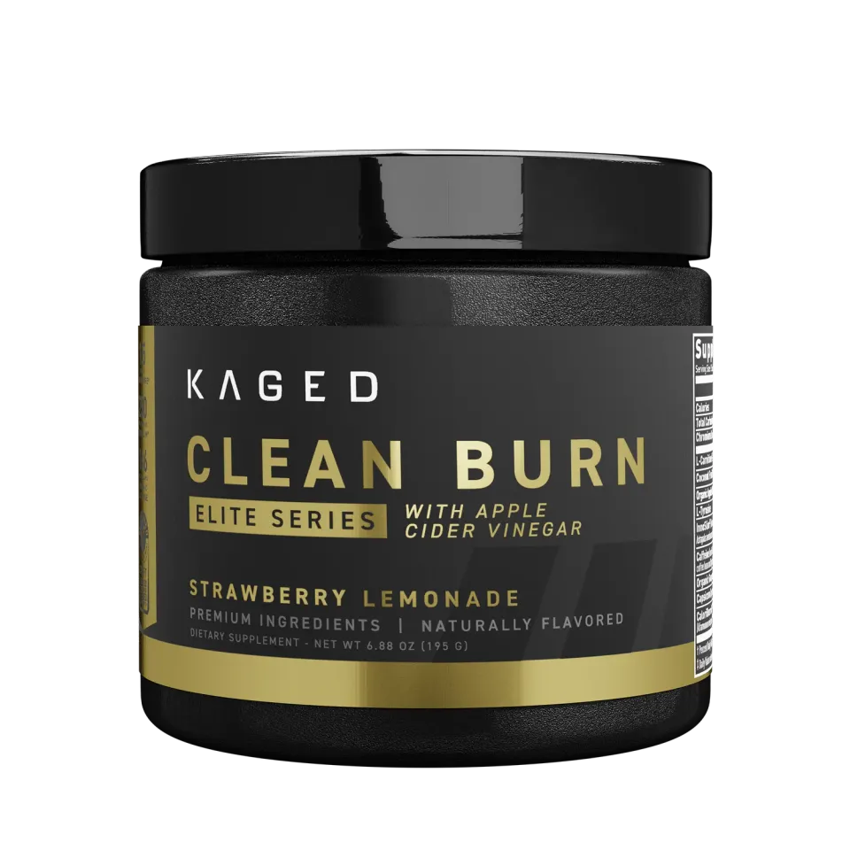 Kaged Clean Burn Elite fettforbrenner strawberry lemonade 30 porsjoner
