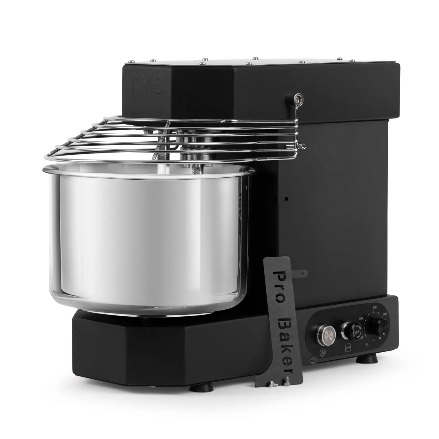 KYS Pro Baker 10 Plus eltemaskin svart 220V 10 liter