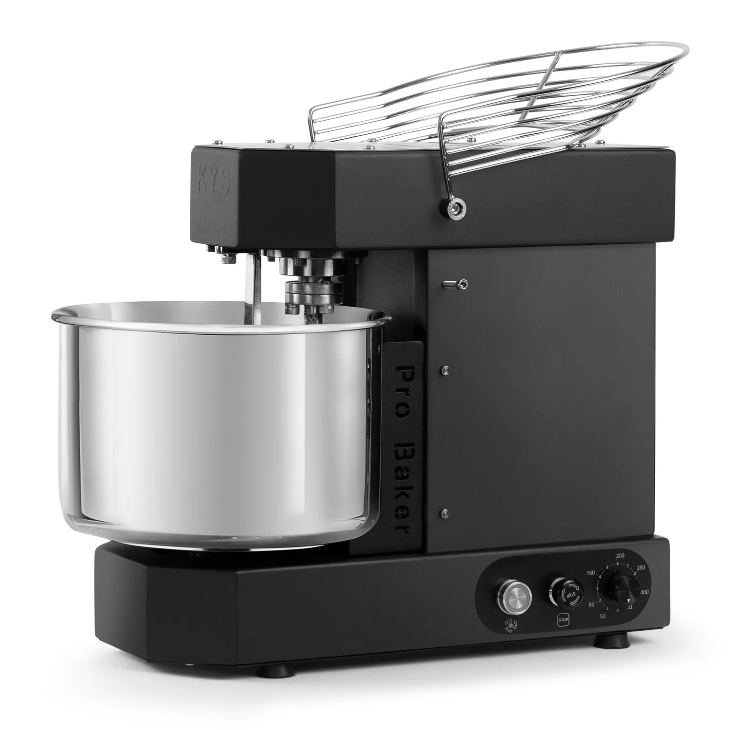 KYS Pro Baker 10 Plus eltemaskin svart 220V 10 liter