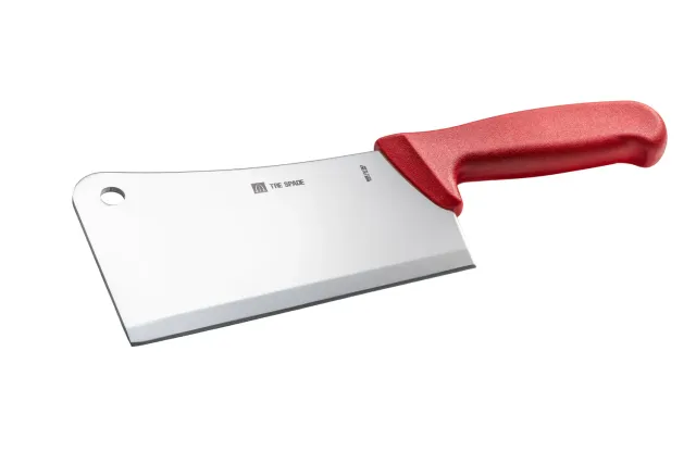 Trespade slagkniv 18 cm cleaver rustfritt
