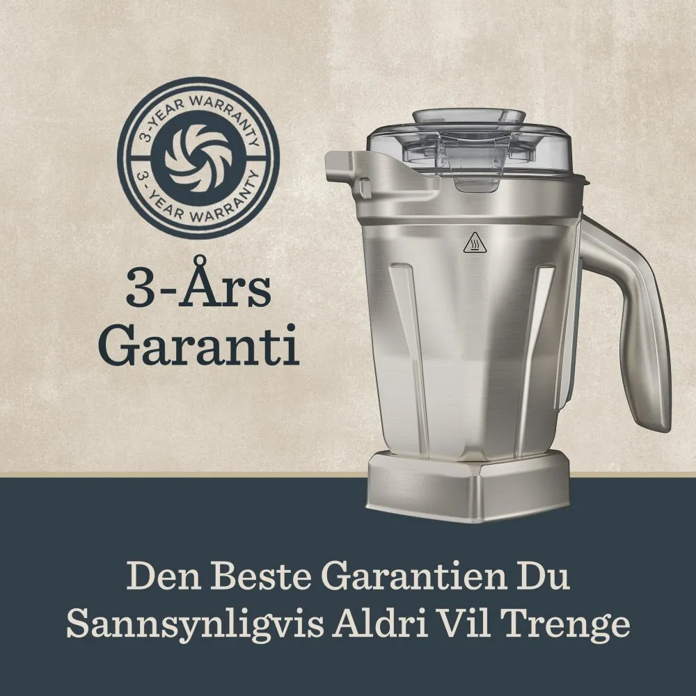 Vitamix 1,4 L blenderkanne rustfritt stål