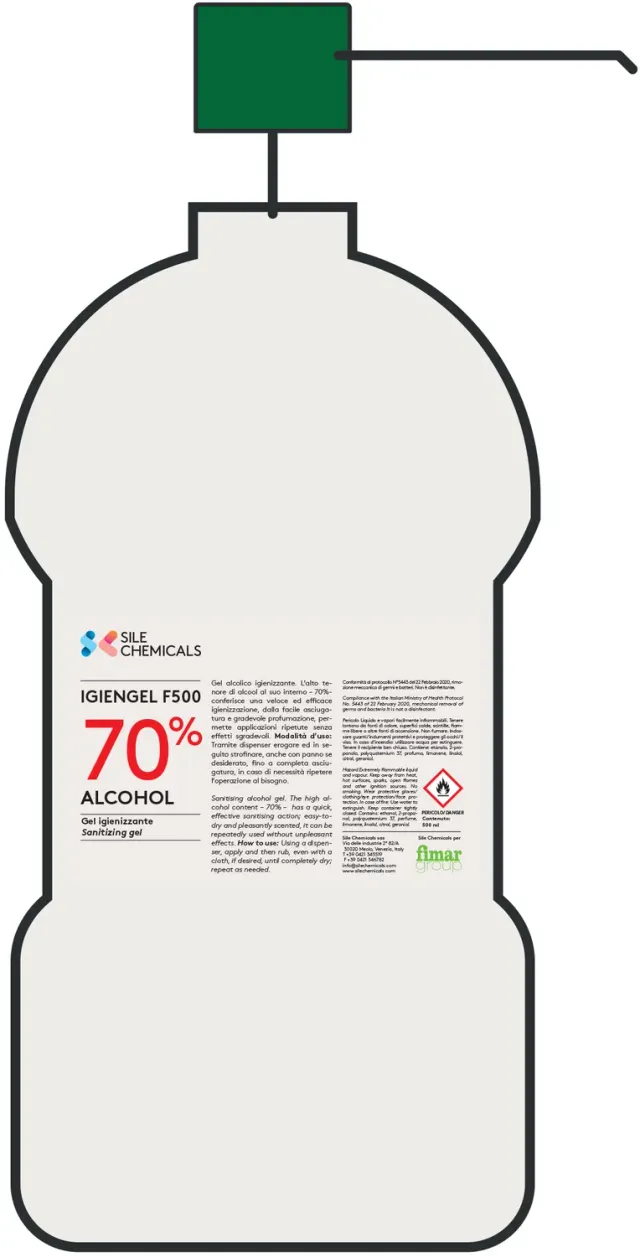 Fimar hånddesinfeksjon gel alkoholgel