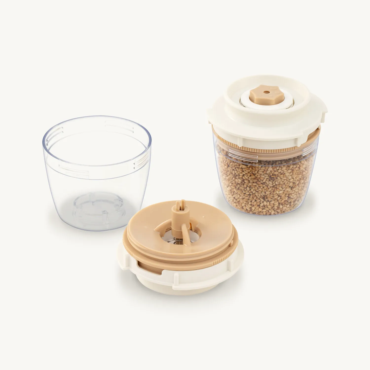 FinaMill Sesame Pod krydderkvern sesam-pod justerbar