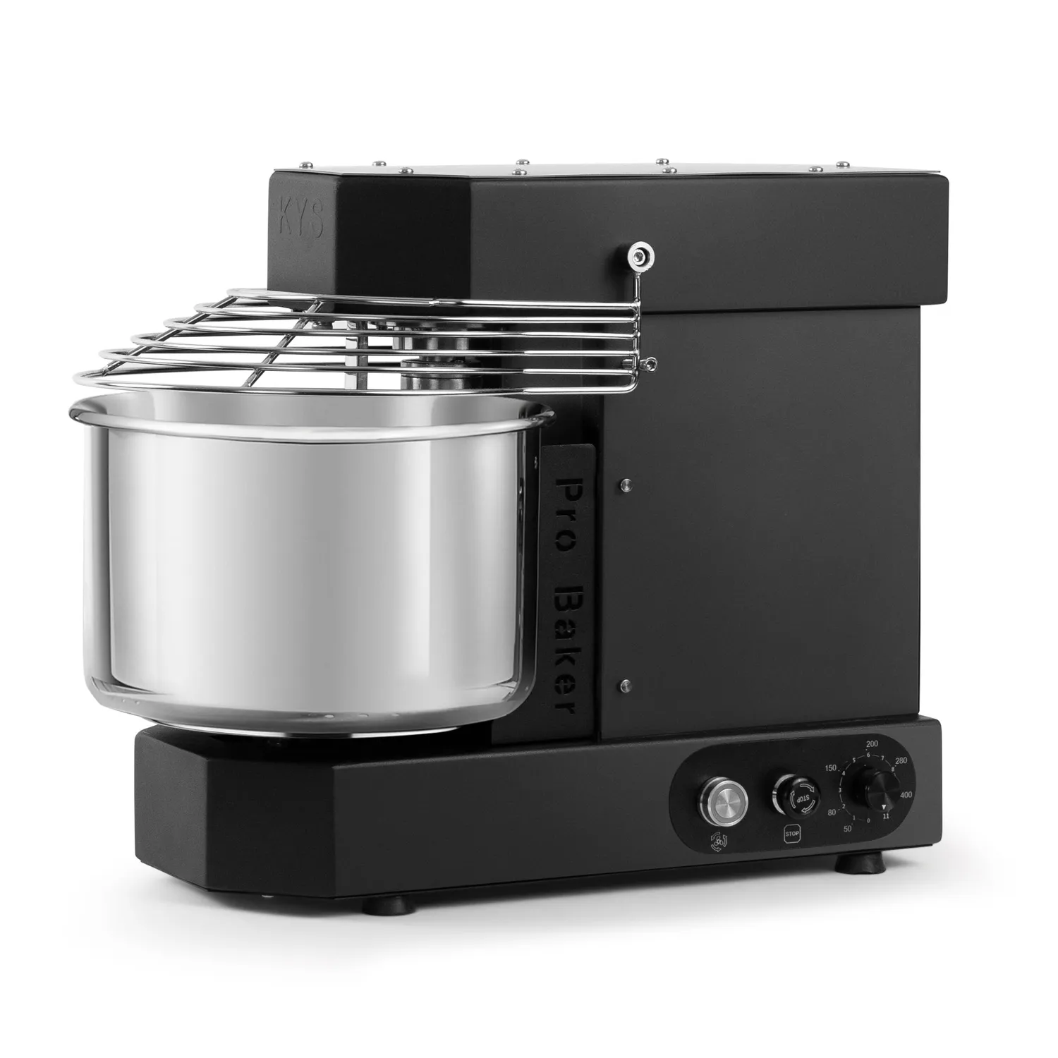 KYS Pro Baker 10 Plus eltemaskin svart 220V 10 liter