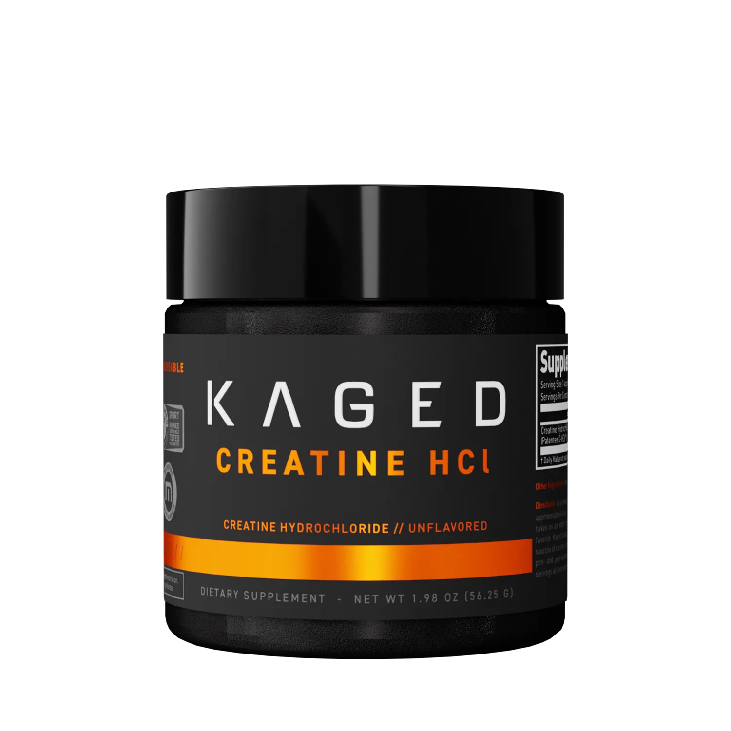 Kaged Creatine HCl kreatin fruit punch 75 porsjoner