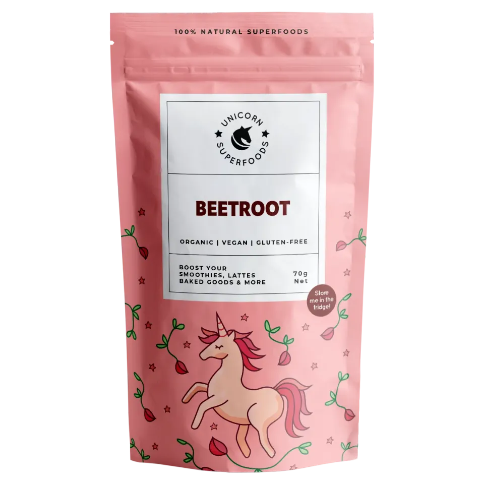 BlendJet Unicorn pitayapulver 70 g rosa farge