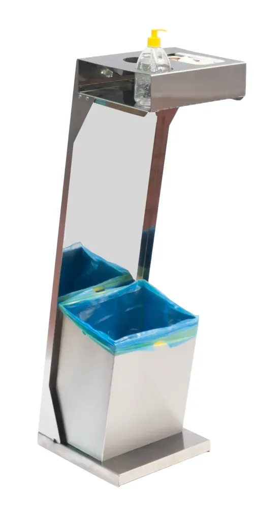 Fimar hygienestativ med gel- og hanskeholder
