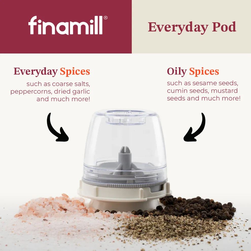 FinaMill Everyday Pod krydderkapsel keramisk