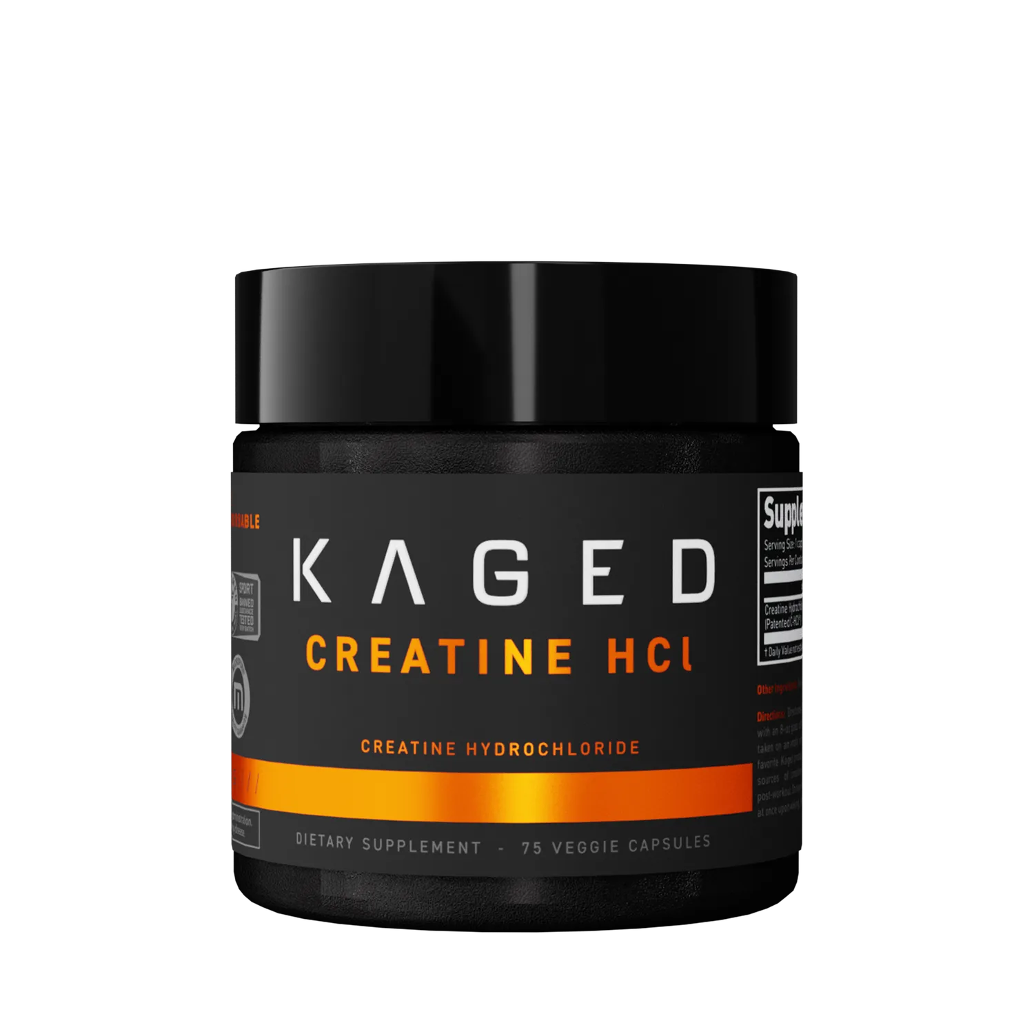 Kaged Creatine HCl kreatin fruit punch 75 porsjoner