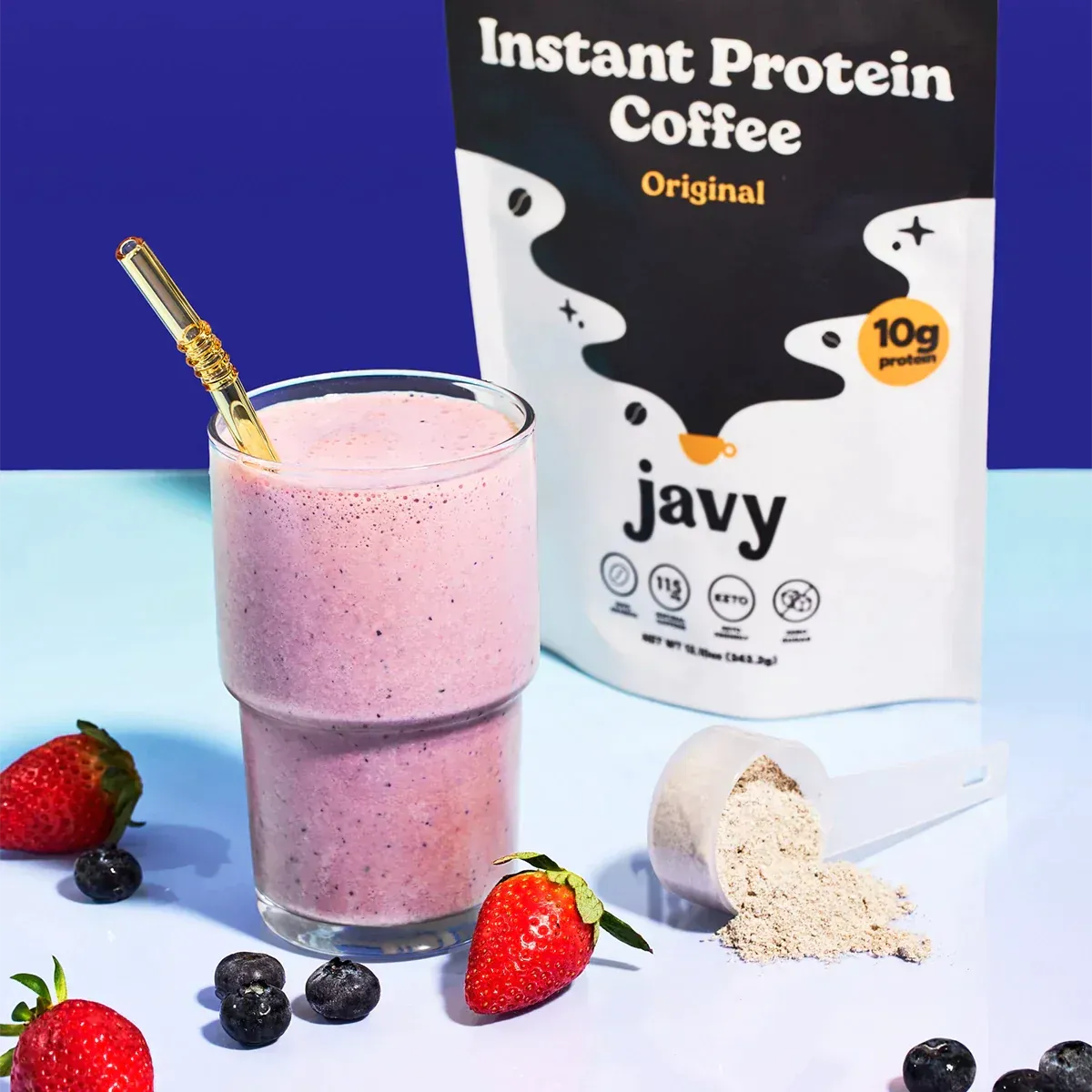 Javy Instant Protein Coffee proteinkaffe med protein