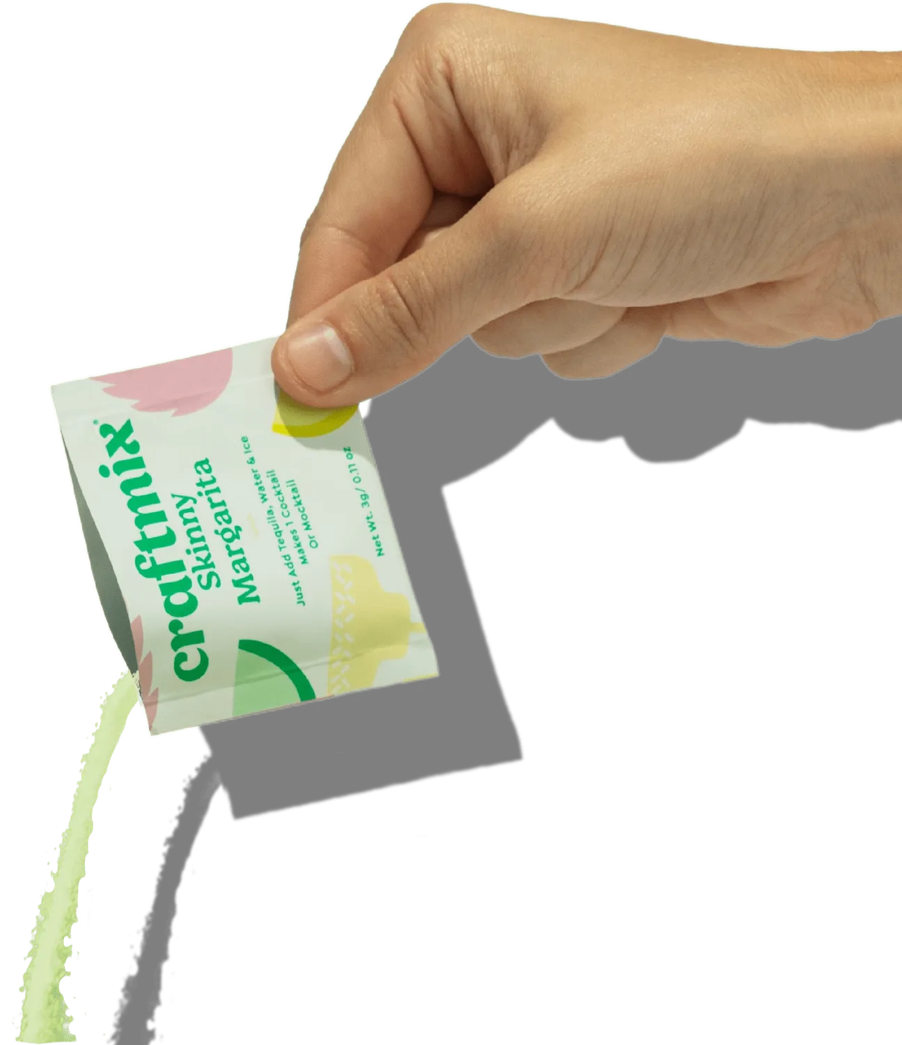 Craftmix Skinny Margarita drinkmiks 12-pakning sukkerfri