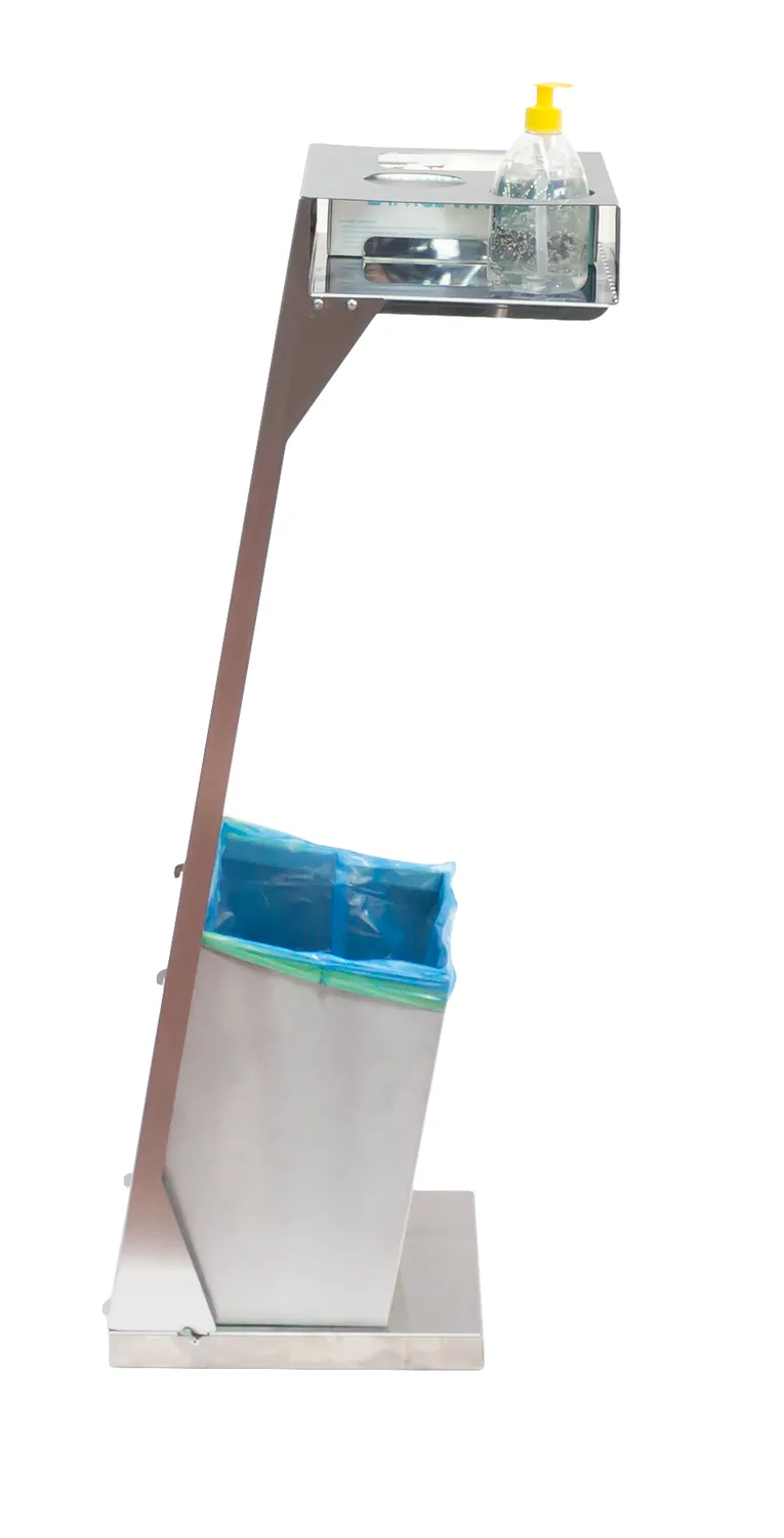 Fimar hygienestativ med gel- og hanskeholder