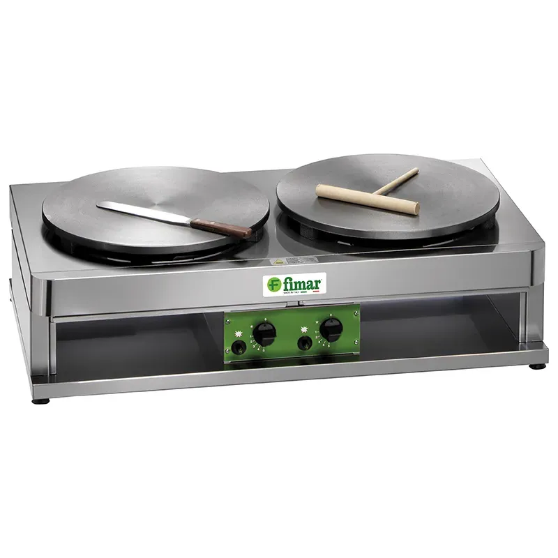 Fimar CR400G2 crepesteker gass dobbel 400 mm