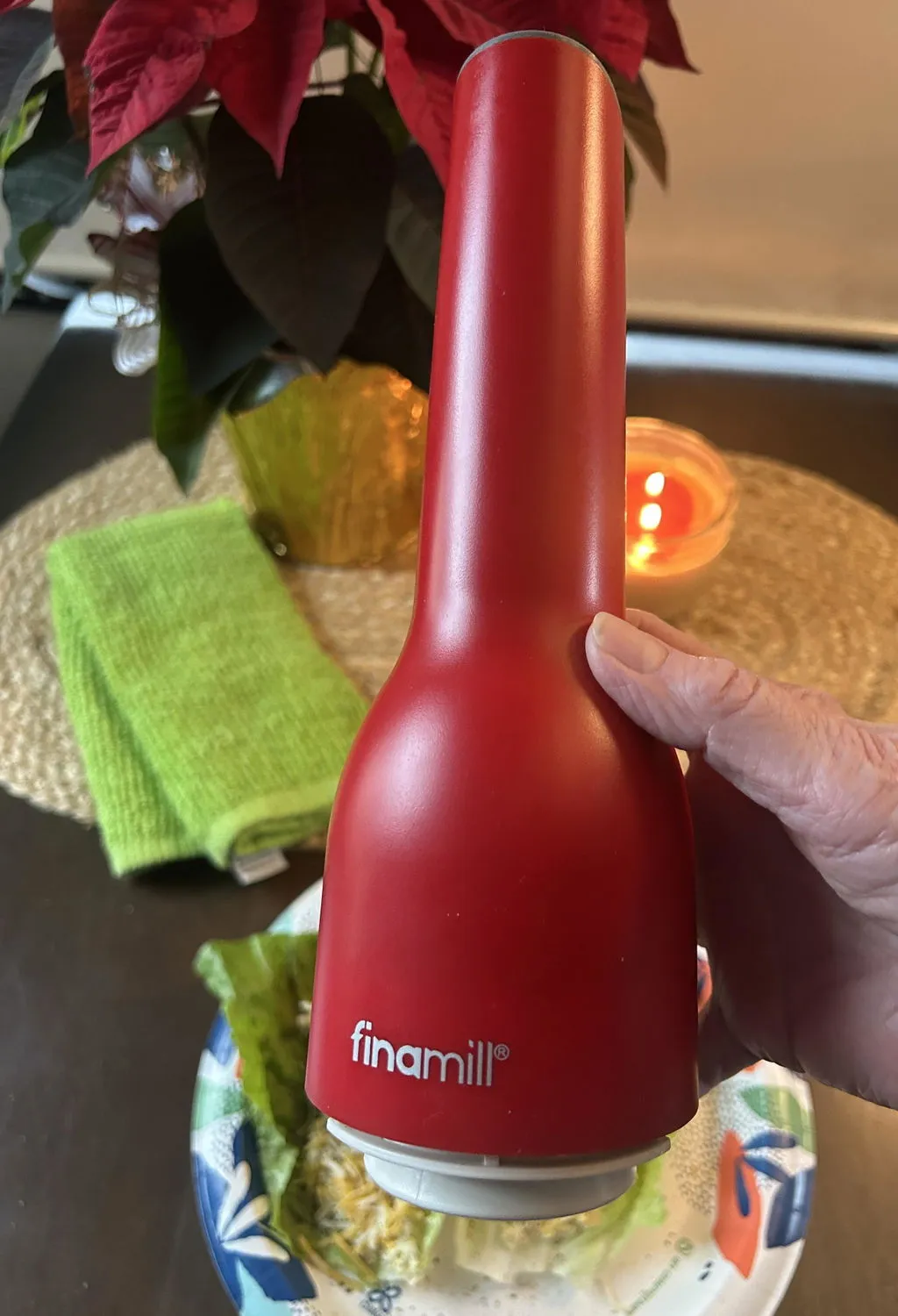 FinaMill Classic Rechargeable krydderkvern Soft Cream