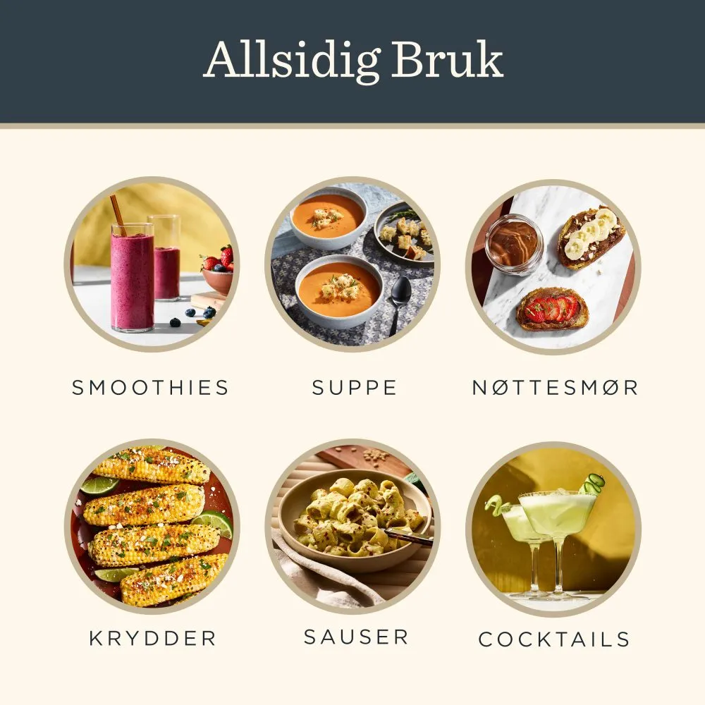 Vitamix 1,4 L blenderkanne rustfritt stål