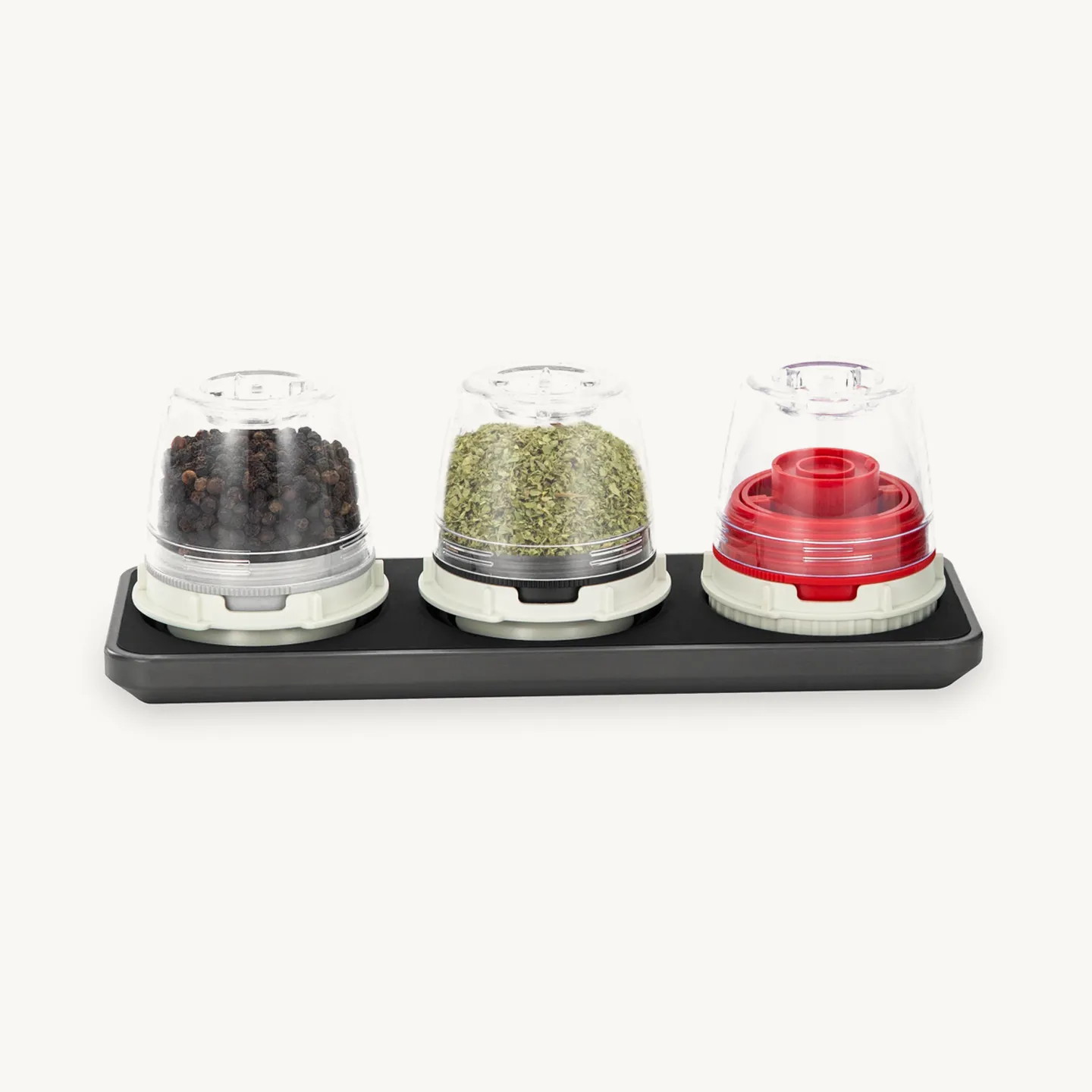 FinaMill Trio stablebrett krydderkvern slate 1-pk stablebar