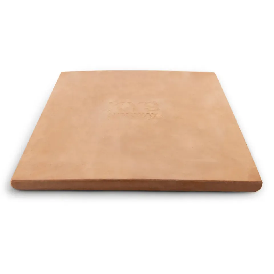 KYS Biscotto pizzastein naturlig leire