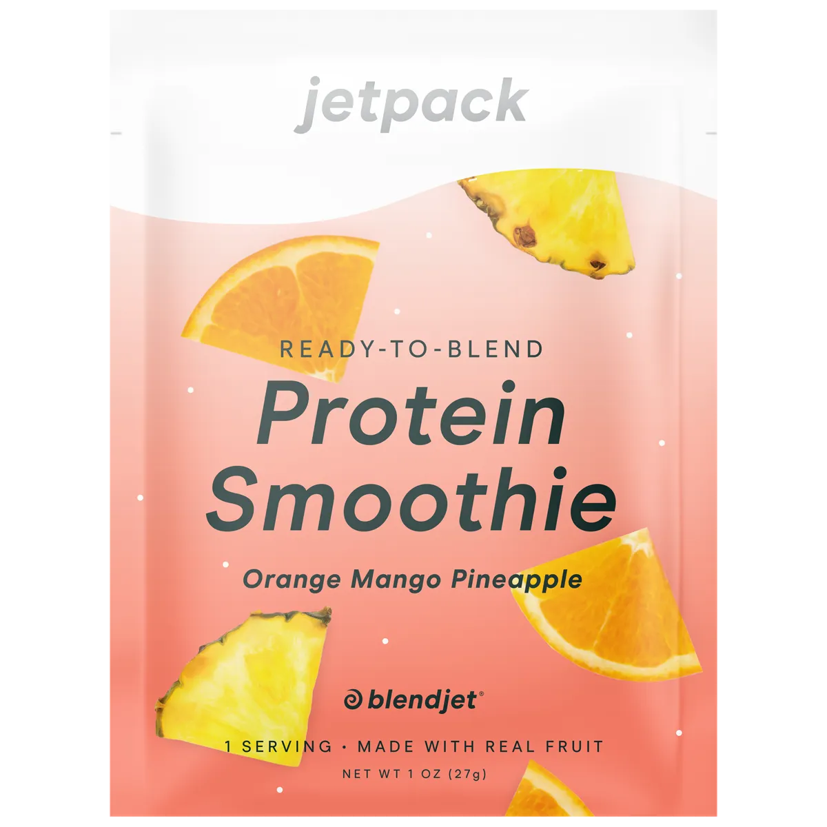 BlendJet JetPack proteinsmoothie vegansk