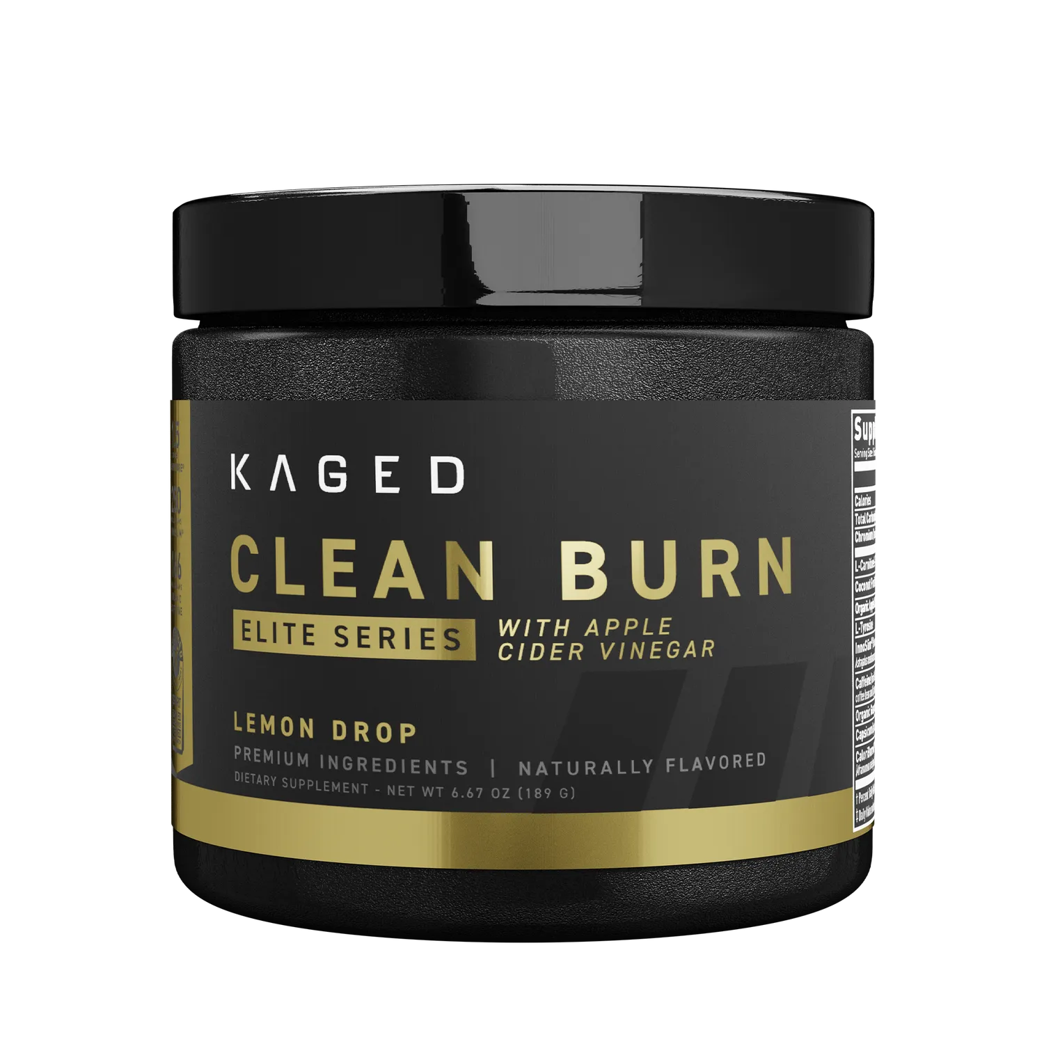 Kaged Clean Burn Elite fettforbrenner strawberry lemonade 30 porsjoner