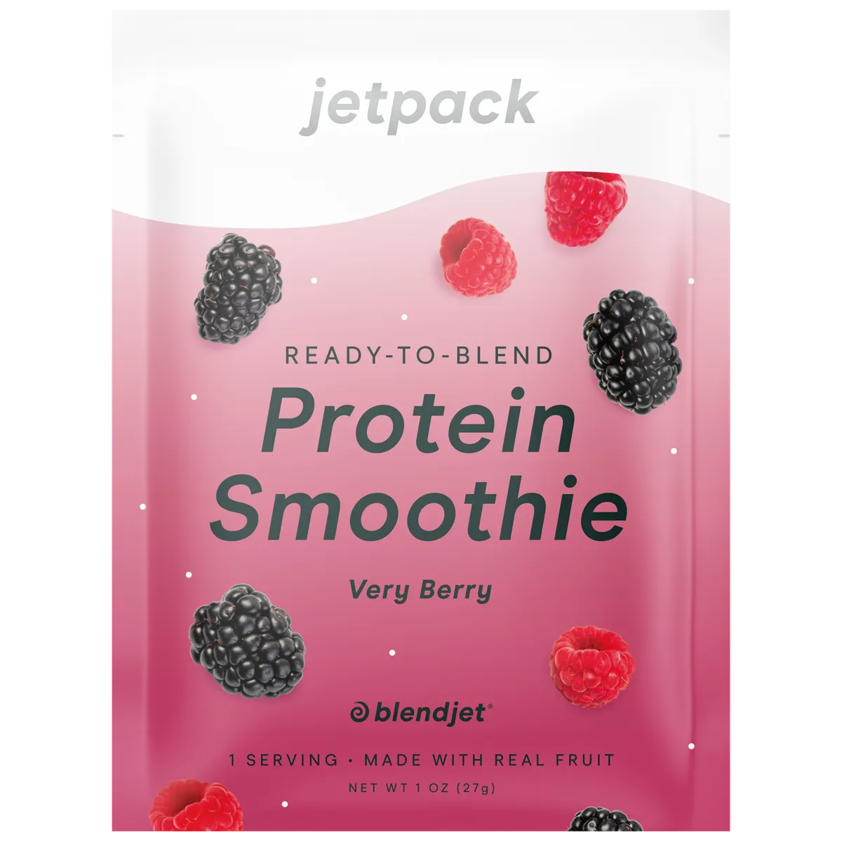 BlendJet JetPack proteinsmoothie vegansk