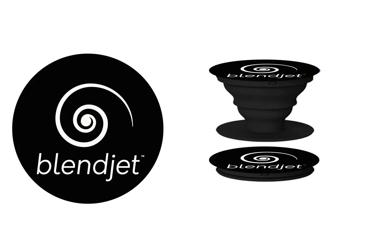 BlendJet sammenleggbart mobilgrep svart med stativ