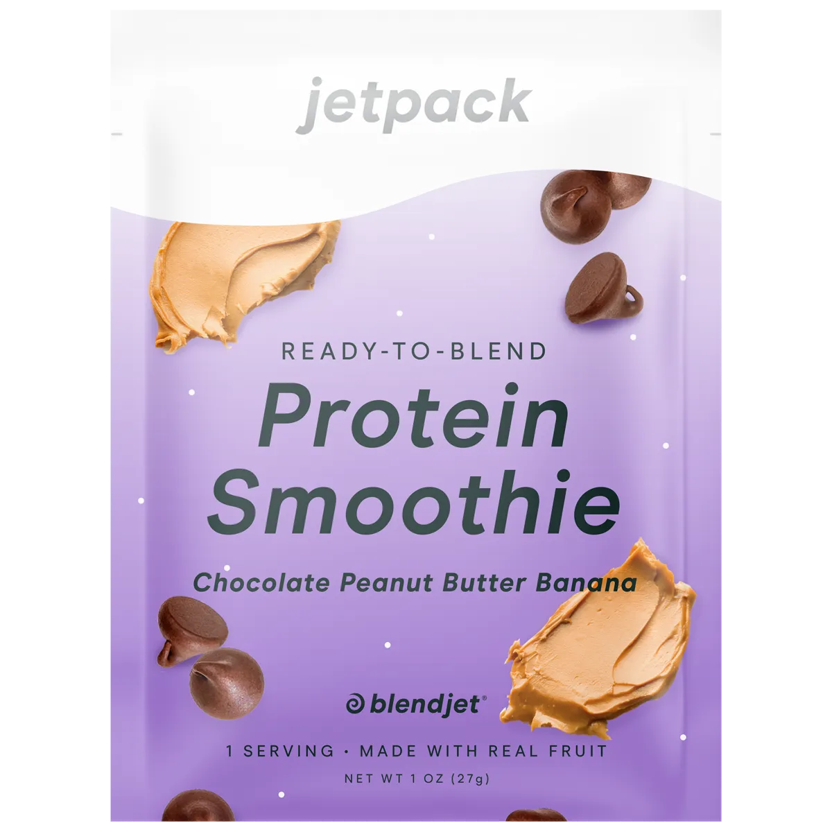 BlendJet JetPack proteinsmoothie vegansk