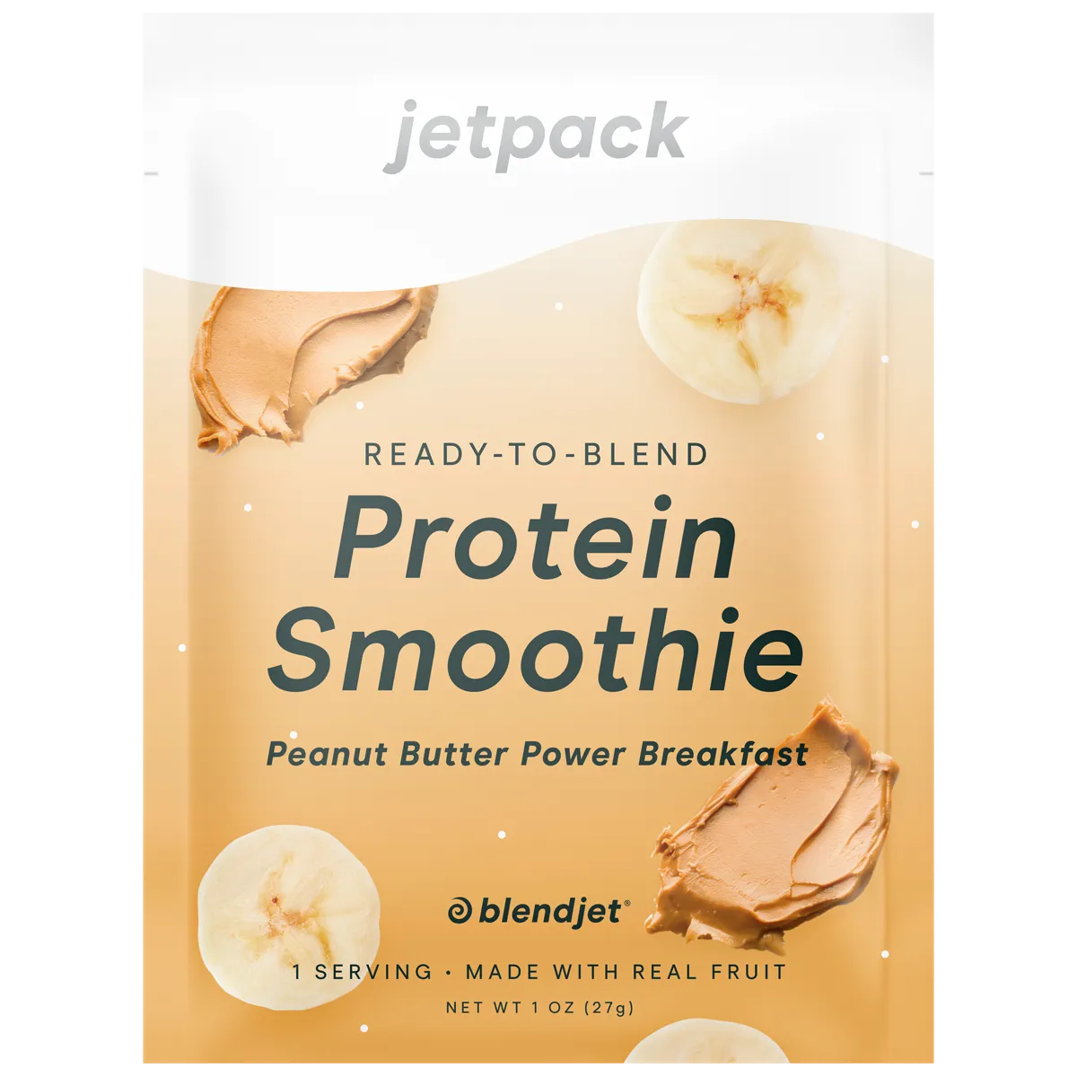 BlendJet JetPack proteinsmoothie vegansk