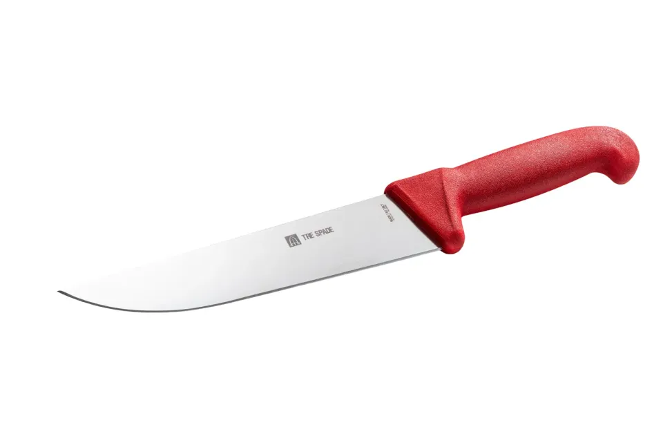 Trespade slaktekniv 20 cm rustfritt stål mykt grep