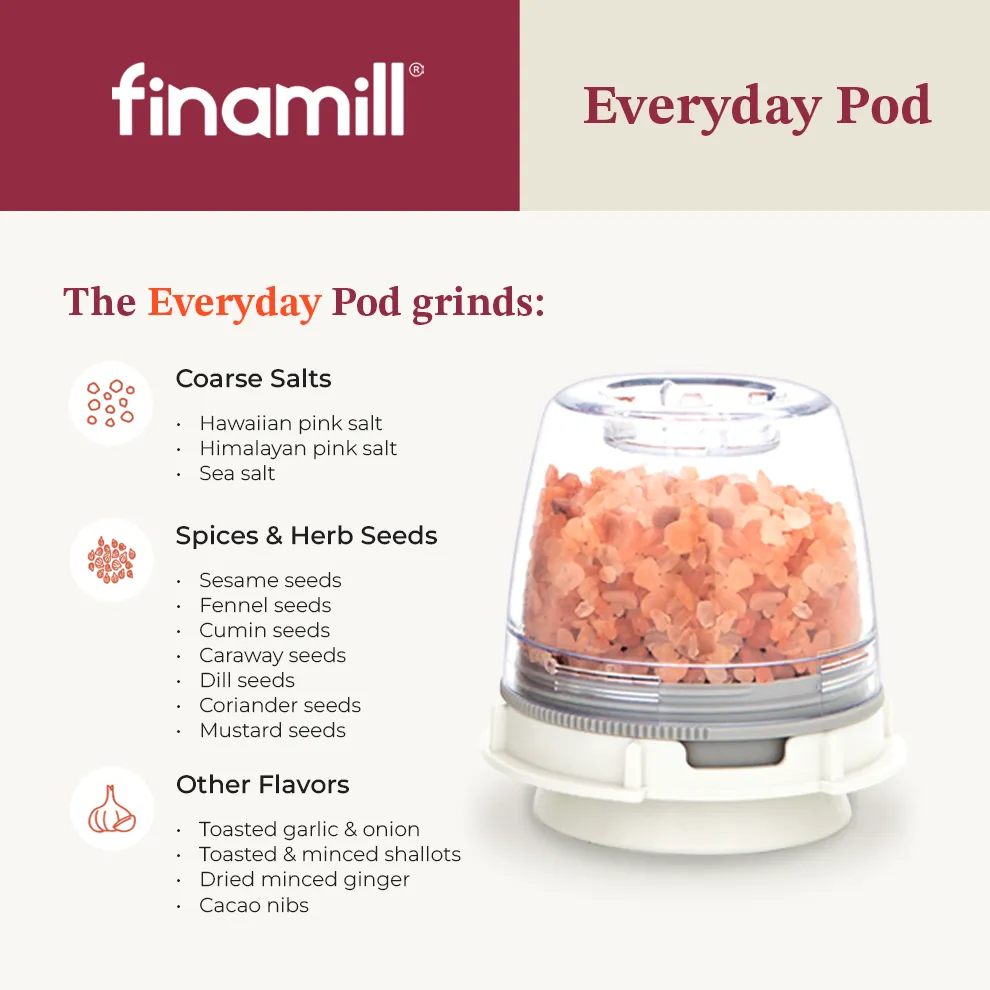 FinaMill Everyday Pod krydderkapsel keramisk