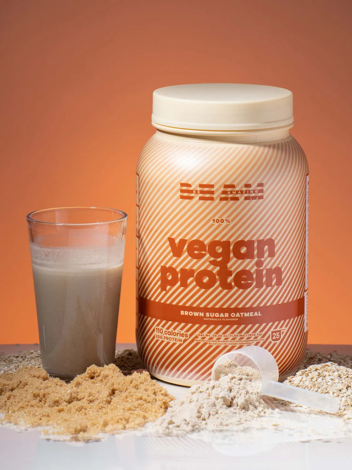 BlendJet BEAM Be Amazing vegansk proteinpulver 25 porsjoner