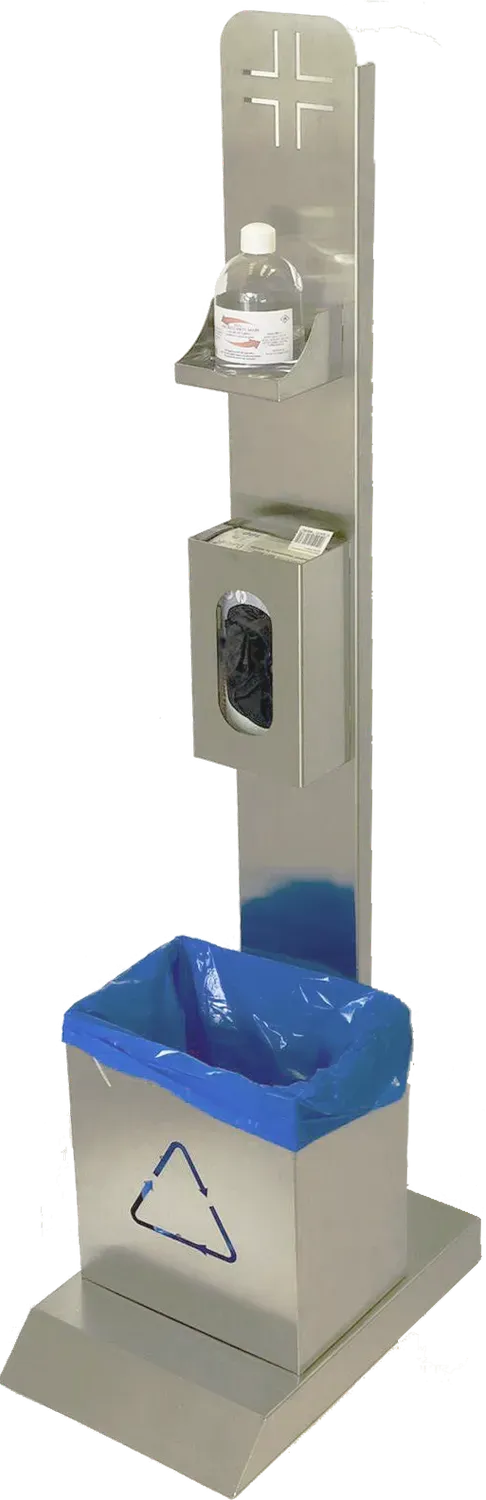 Fimar hygienestativ gel hansker avfall