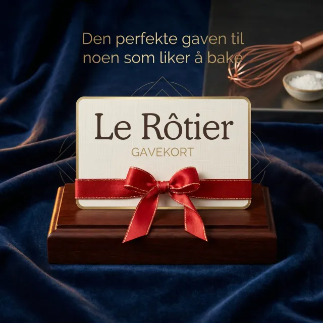 Le Rôtier gavekort kjøkkenmaskin og tilbehør