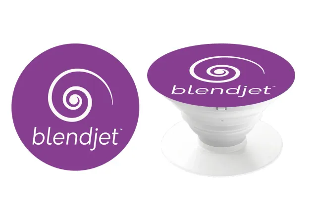 BlendJet sammenleggbart mobilgrep svart med stativ