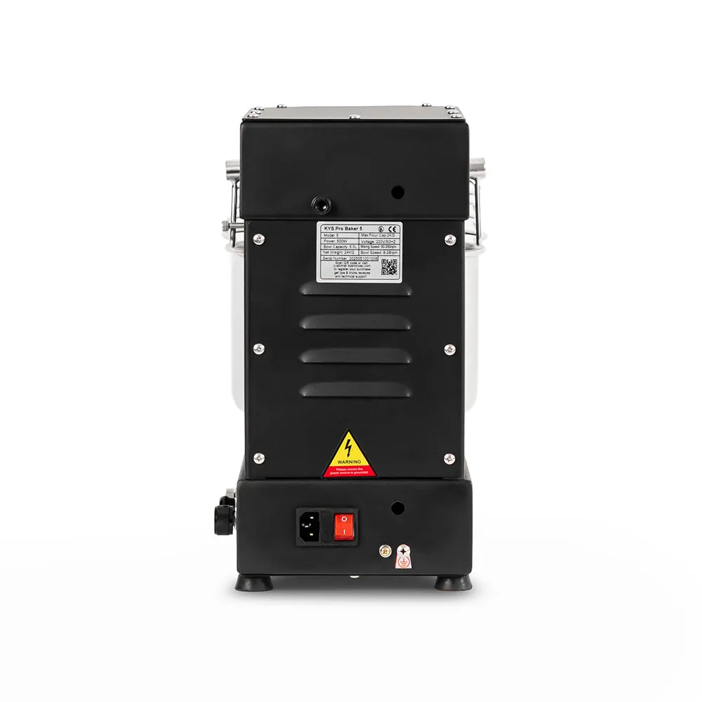 KYS Pro Baker 5 eltemaskin rød 220V 5 liter