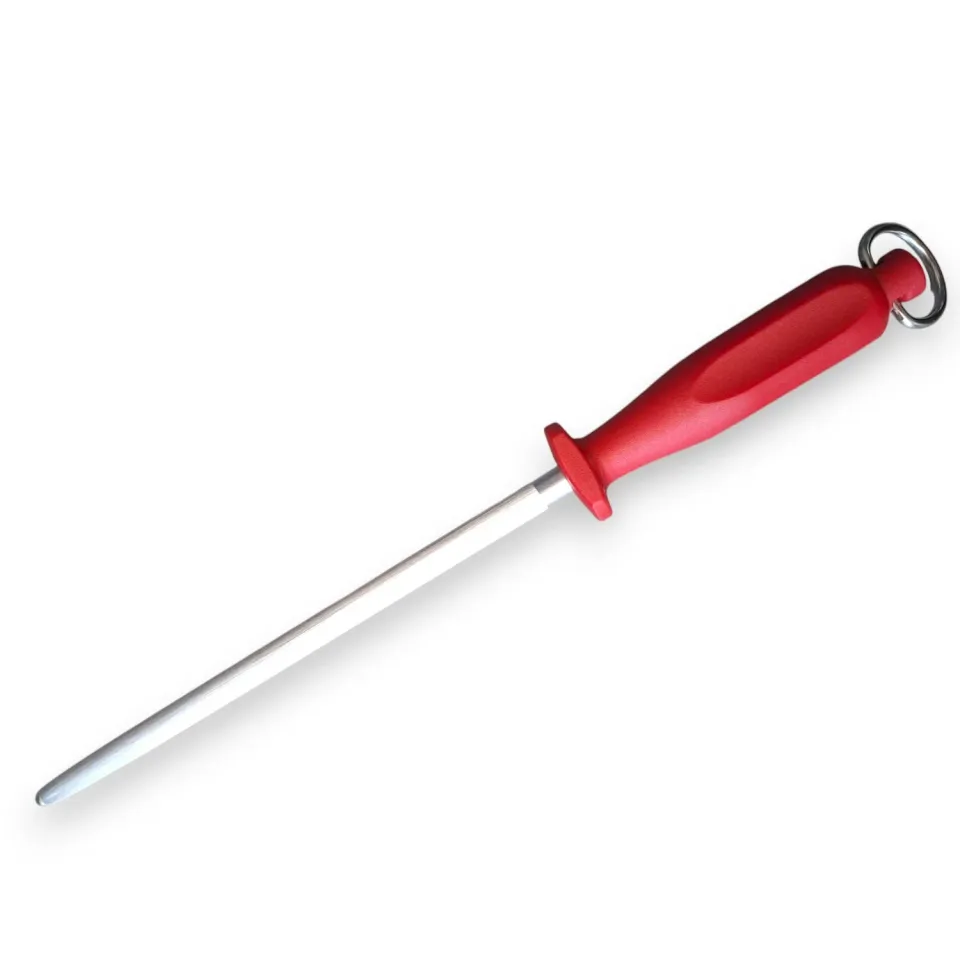 Trespade skjerpestål rundt 26 cm medium