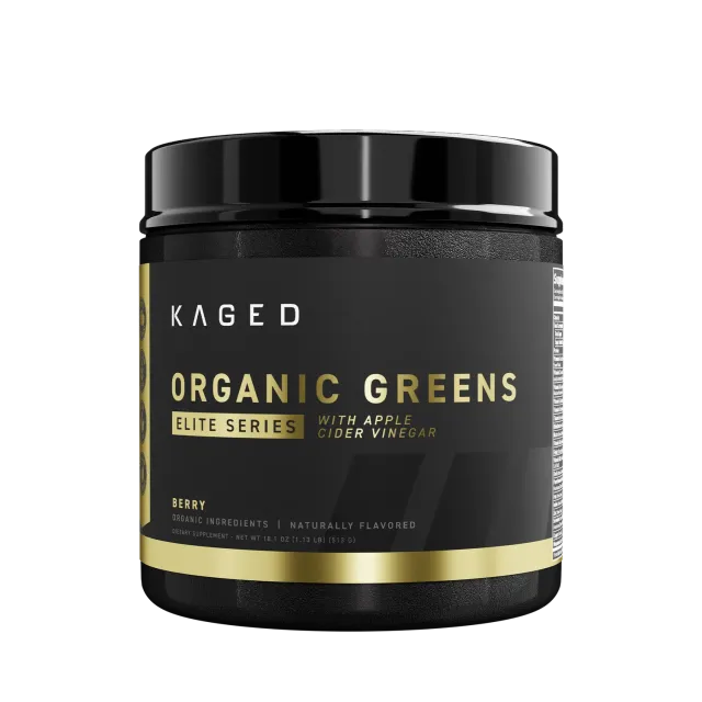 Kaged Organic Greens Elite superfood bær 30 porsjoner